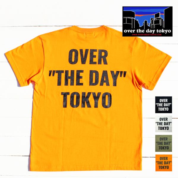 O.T.D.T オーバーザデイトーキョー 半袖 Tシャツ クルーネック 綿100% コットン ユニセ...