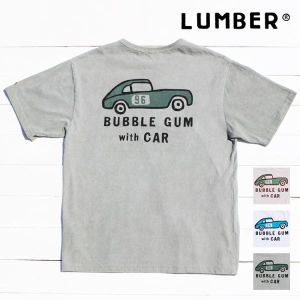 ☆【在庫処分 アウトレット セール】LUMBER 半袖Tシャツ 【BUBBLE GUM with C...