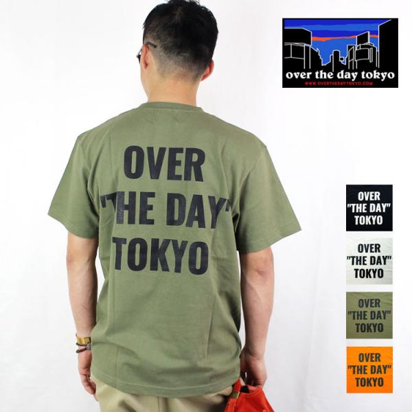 OVER THE DAY TOKYO 半袖 Tシャツ プリント TEE ユニセックス