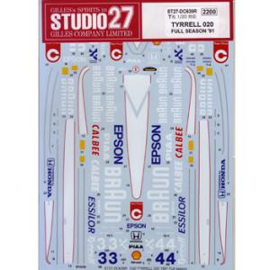 【STUDIO27】1/20 020 (フルシーズン) ★再生産★