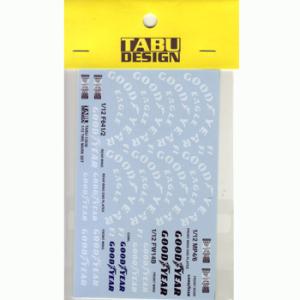 【TABUDESIGN】1/12 TIRE MARKING SET ★再入荷★