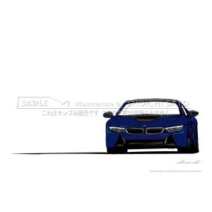 在庫セール品！フェラーリ F40 イラストポスター（A4サイズ） : STUDIO