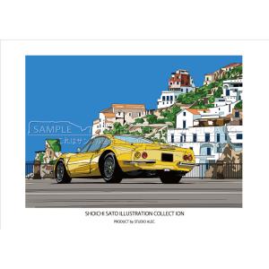 日産 KPGC10スカイラインGT-R（ハコスカ） イラストポスター 3色