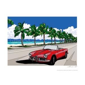 ホンダ S660 イラストポスター（A4サイズ） : STUDIO ALEC - 通販