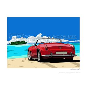 ホンダ S660 イラストポスター（A4サイズ） : STUDIO ALEC - 通販