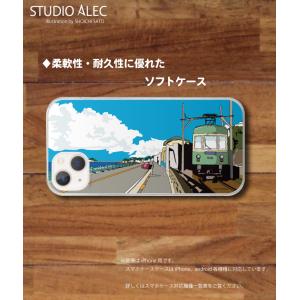 トヨタ AE86レビンのイラスト ソフトケース型スマホケース