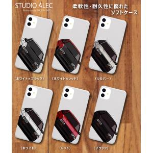 マツダ FD3S RX-7 のイラスト ハードケース型スマホケース