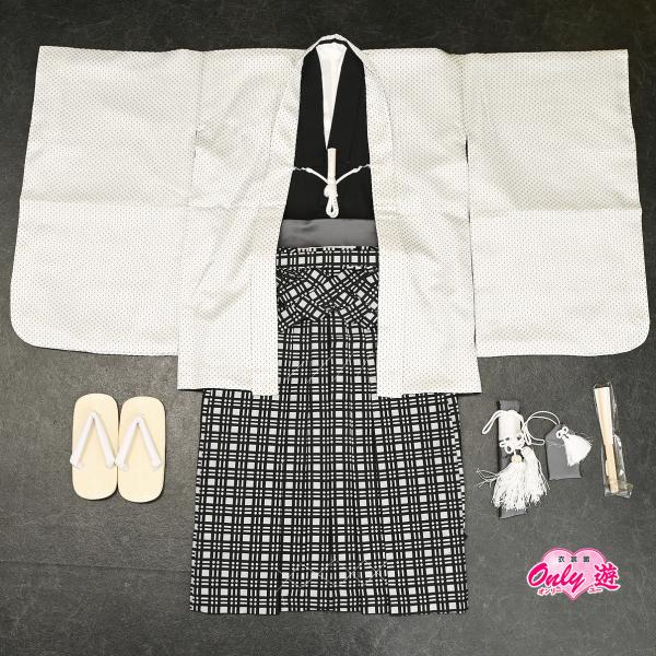 【在庫処分品】男児AS袴セット/おりびと/05-701BN/ブランド/子供/ちびっこ/着物/長襦袢/...