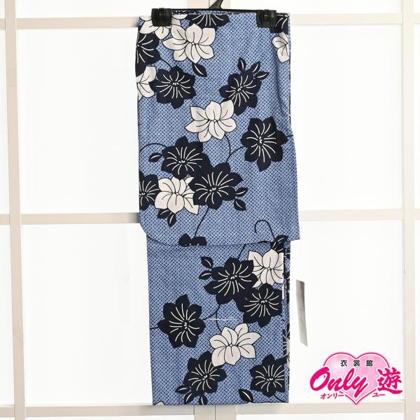 プレタ浴衣/16-1635TY/Misayama/H-3/疋田地にクレマチス/ゆかた/綿100％/レ...