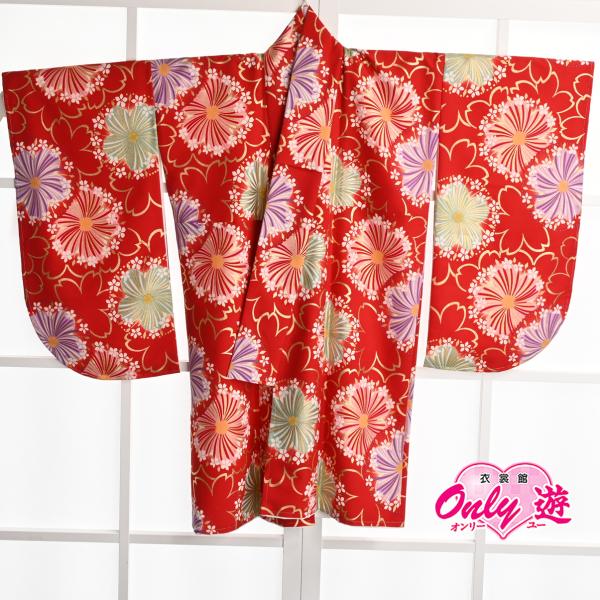 【激安】15【在庫処分品】袴用二尺袖/22-400NB/桜/Lサイズ/小振袖/二尺袖/短丈/卒業時装...