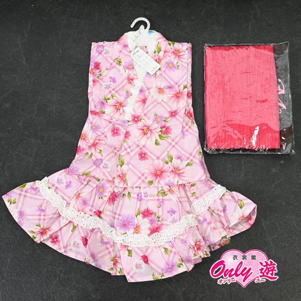 醍【在庫処分品】子供ドレス浴衣3点セット/2462-1094/D-8/Misayama/ゆかたドレス...