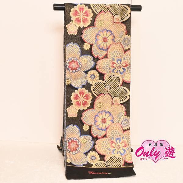 25NK13180【在庫処分品】【少々難有り】【別誂えお仕立て付き】振袖用袋帯/25-1001NK/...