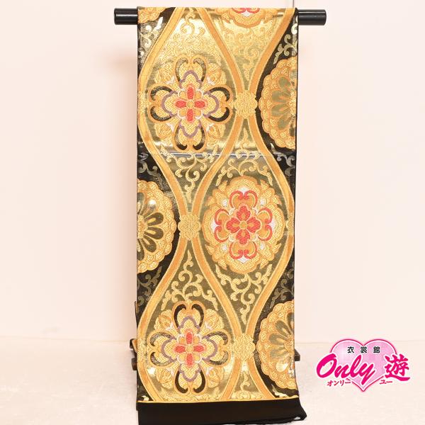 25NK20280【在庫処分品】【少々難有り】【別誂えお仕立て付き】振袖用袋帯/25-1013NK/...