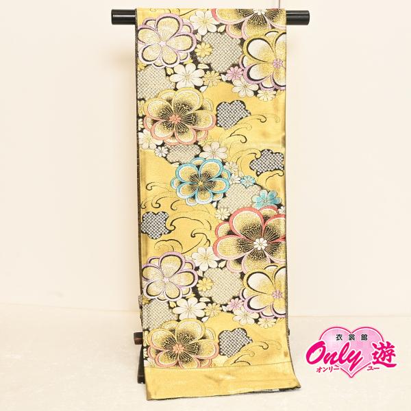 25NK13220【在庫処分品】【少々難有り】【別誂えお仕立て付き】振袖用袋帯/25-1023NK/...