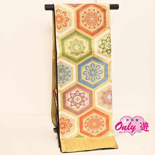 25NK20260【在庫処分品】【少々難有り】【別誂えお仕立て付き】振袖用袋帯/25-1028NK/...