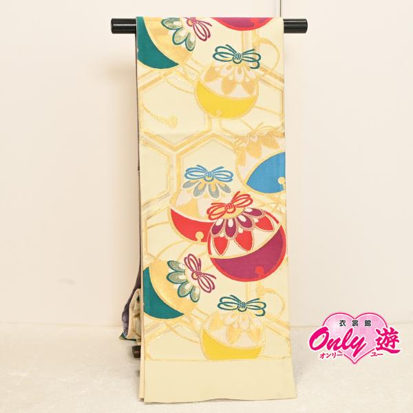 25NK15260【在庫処分品】【少々難有り】【別誂えお仕立て付き】振袖用袋帯/25-1033NK/...