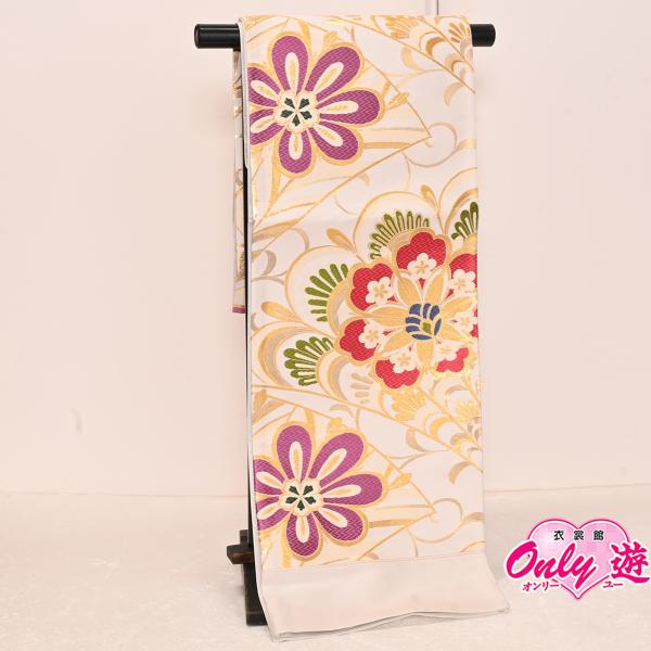 25NK20300【在庫処分品】【少々難有り】【別誂えお仕立て付き】振袖用袋帯/25-1081NK/...