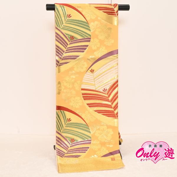 MS11510-07【在庫処分品】【少々難有り】【別誂えお仕立て付き】振袖用袋帯/25-1093NK...