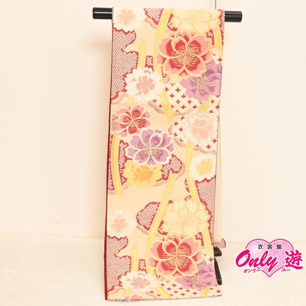 NMA185106【在庫処分品】【少々難有り】【別誂えお仕立て付き】振袖用袋帯/25-1103NK/...