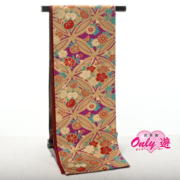 鹿/25RF25100【別誂えお仕立て付き】振袖用袋帯/25-945RF/織善 松田忍 謹製/袋帯/...