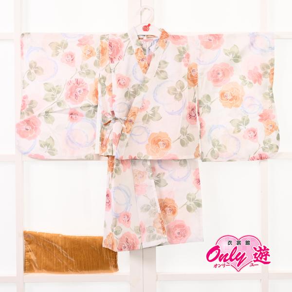 大【最新作】子供用ワンピース浴衣3点セット/2542-1628/KW-4/Misayama/ワンピー...