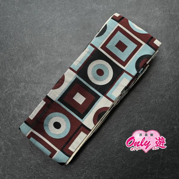 【激安】【在庫処分品】【少々難有り】リバーシブル角帯/殿方角帯/27-063BN/おりびと/丸四角/...