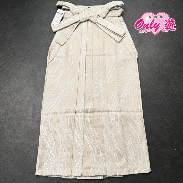 【新作】150【紐下95cm】女袴/袴単品/百華/28-0449KA/グレー/Lサイズ/レディース/...