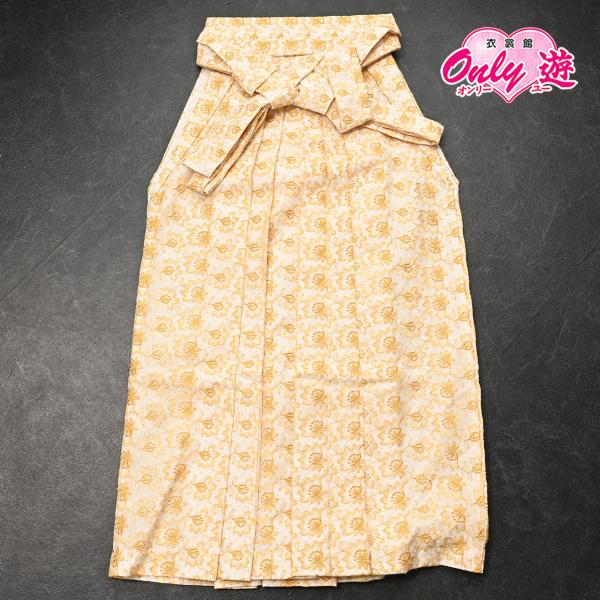 【激安】【在庫処分品】50【紐下95cm】女袴/袴単品/28-0450DR/金/レース/Lサイズ/レ...