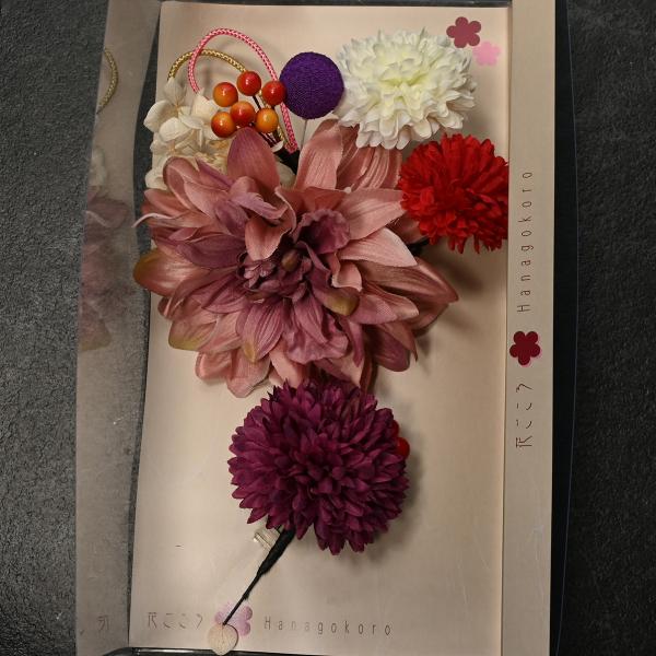 【激安】【在庫処分品】【少々難有り】髪飾り/708-301/コーム/Uピン/かわいい/振袖/着物/レ...