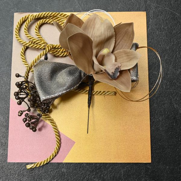 【在庫処分品】髪飾り/華あわせ/80KZ48030/モカ/安い/大きい/可愛い/おしゃれ/振袖/着物...