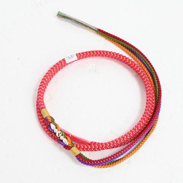 ネ/82NB25020【在庫処分品】【少々難有り】帯締め/振袖用帯〆/しずく型パール/正絹/4色四本...