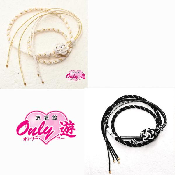 82NB60080/帯締め/振袖用帯〆/小田巻亀結び/組紐/絹/手組み/四本バラ/M寸/日本製