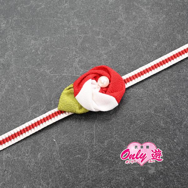 宇/82RF48020/帯締め/振袖用帯〆/京くみひも/赤/正絹/手組み/平組/平打ち/Mサイズ/日...