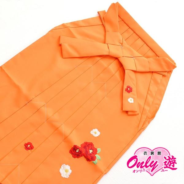 65【在庫処分品】【紐下83cm】女袴/83-234BN/小さいサイズ/袴/椿刺繍袴/レディース/は...