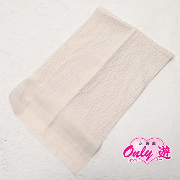 83BN45052【在庫処分品】帯揚げ/ふくれ銀通し帯揚/石畳/正絹/振袖用/ホワイト