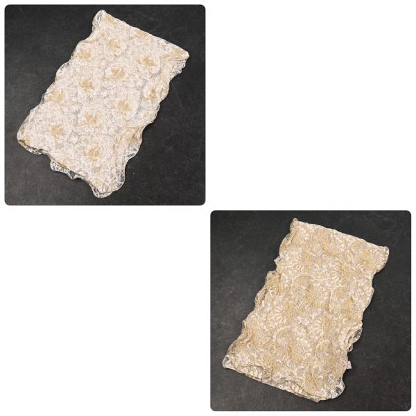 83KZ35050【最新作】帯揚げ/レース帯揚/ペイズリー/金/ポリエステル/振袖用