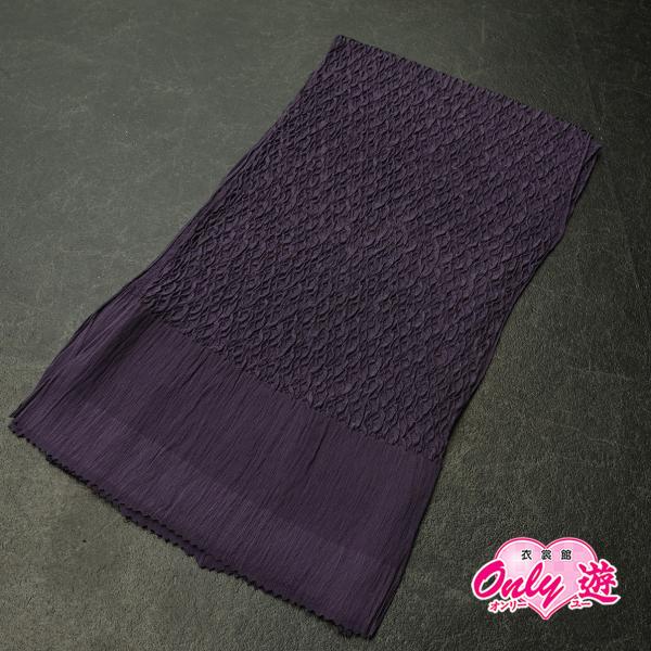 【激安】83KZ50040【在庫処分品】帯揚げ/絞り帯揚/正絹/振袖用/紫