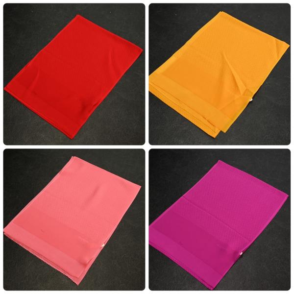 【激安】83NK30040【在庫処分品】【少々難有り】帯揚げ/ふくれ帯揚/無地/正絹/振袖用