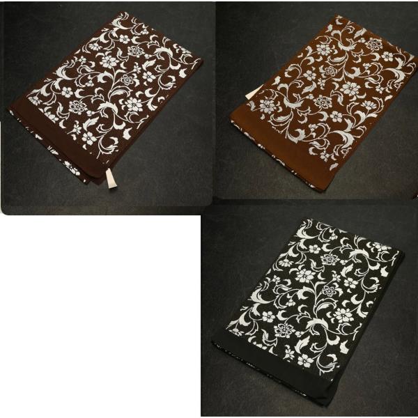 83NK45050【在庫処分品】【少々難有り】帯揚げ/銀彩帯揚げ/唐草/正絹/振袖用