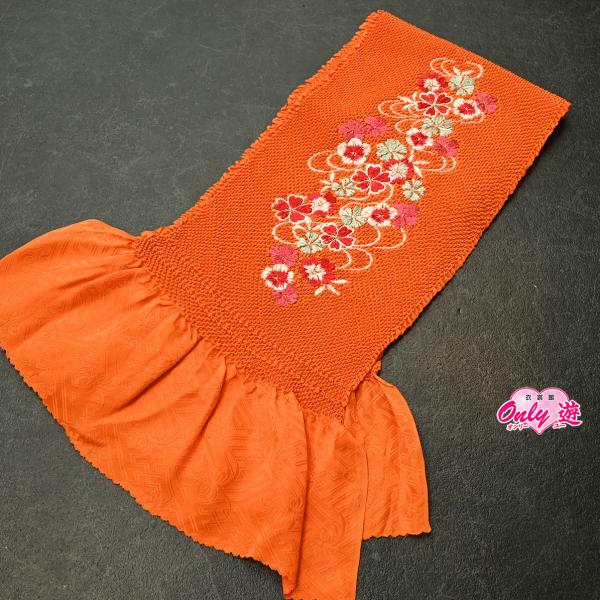 【激安】83RF75040【在庫処分品】【少々難有り】帯揚げ/刺繍入り/エバース/正絹/振袖用/絞り...