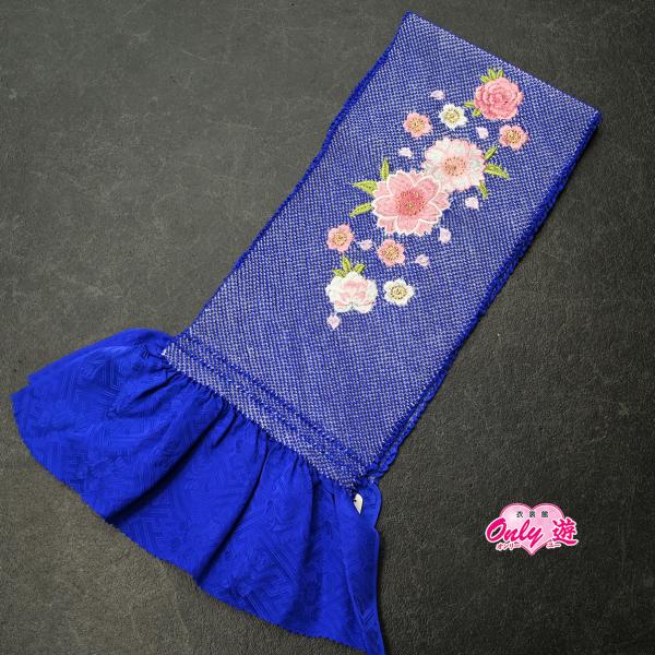 【激安】83RF75040【在庫処分品】【少々難有り】帯揚げ/刺繍入り四ツ巻き/桜/正絹/振袖用/絞...