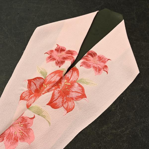 【激安】91NK20010【在庫処分品】【少々難有り】半襟/刺繍半衿/9045-06/刺繍/振袖用/...