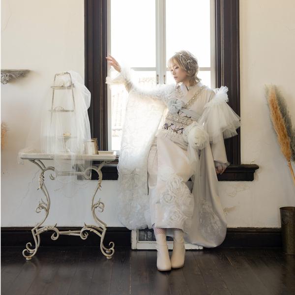 【新作】振袖フルセット/DK-001A/Ryusa rose/リューサローズ/グレー/振袖/購入/ブ...