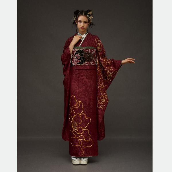 【新作】お誂え付き振袖フルセット/EB/EMBRO/購入/振袖/ブランド/成人式/卒業式/結婚式/着...