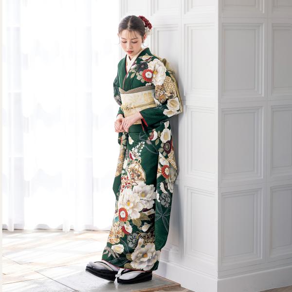 【新作】お誂え付き振袖フルセット/購入/振袖/ブランド/HR-22/はるばる/オーダーメイド/結婚式...