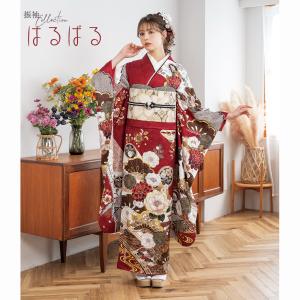 【最新作】お誂え付き振袖フルセット/購入/振袖/ブランド/HR-31/はるばる/オーダーメイド/結婚式/成人式/卒業式/着物/フルセット