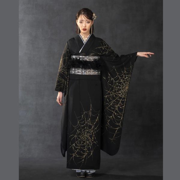 【最新作】お誂え付き振袖フルセット/ROSEE/スパイダー/購入/振袖/ブランド/No,24041C...