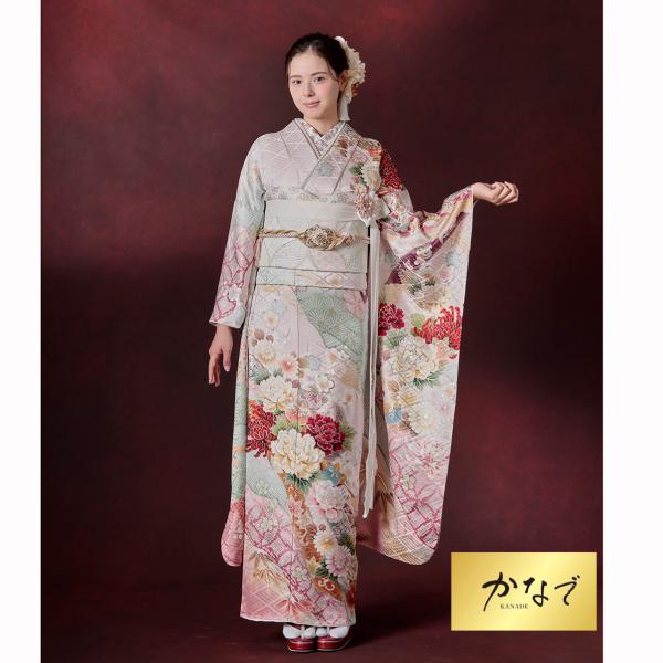 【最新作】お誂え付き振袖フルセット/購入/振袖/ブランド/No804/かなで/オーダーメイド/結婚式...