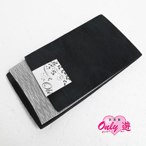 【新作】小袋帯/OB-827/(BN5000)/卒業式袴/ポリエステル/リバーシブル/日本製/