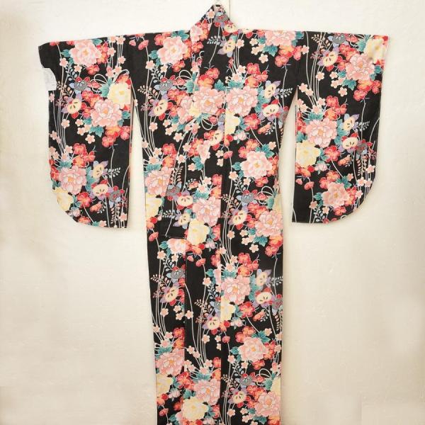 【激安】60【在庫処分品】小振袖/13-253RF/(RF7512)/Lサイズ/二尺袖/卒業時装/小...